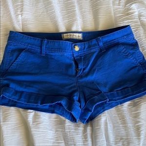 Blue Abercrombie shorts